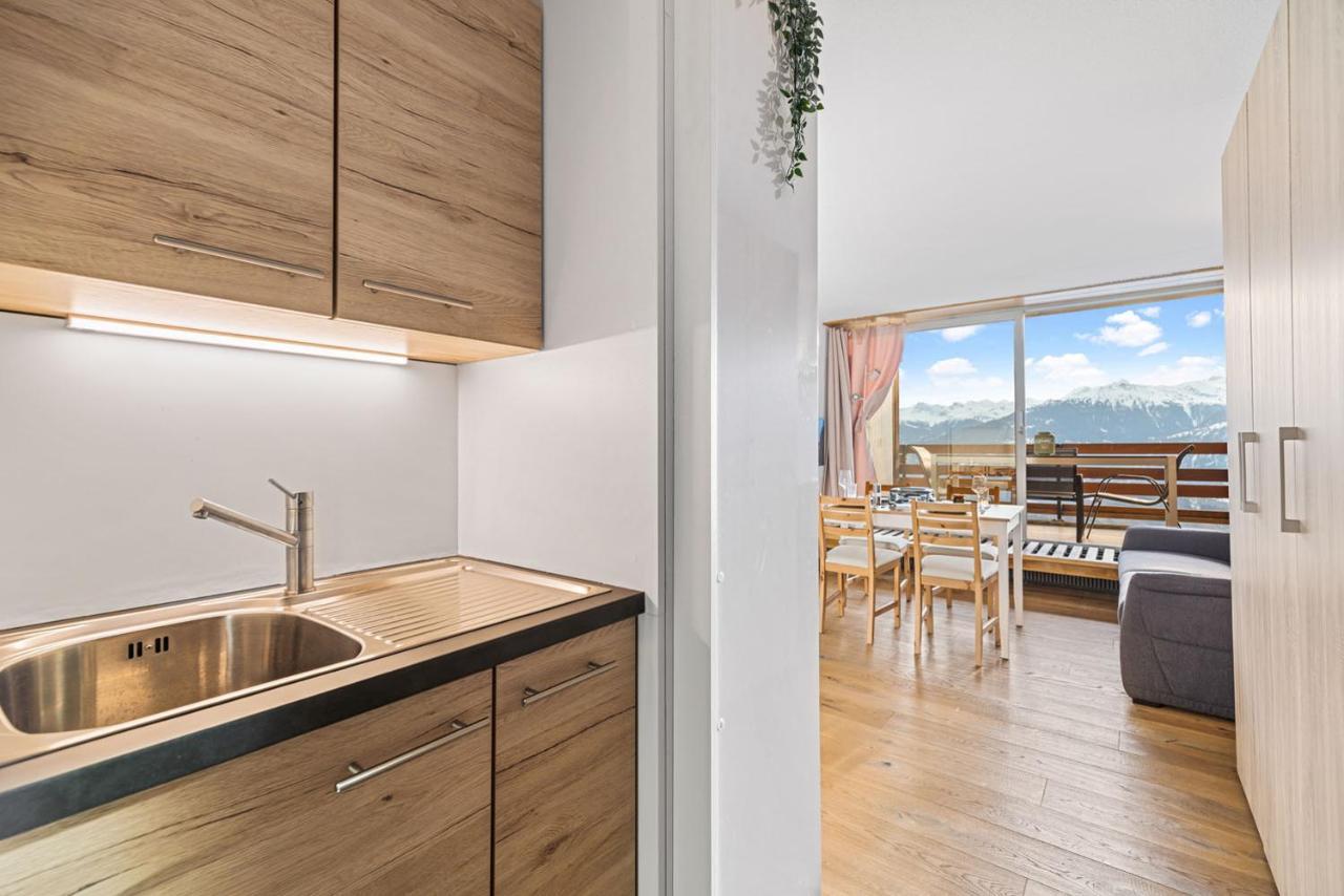 Chaleureux Studio A Anzere, Accessible A Ski, Proche De Tout ภายนอก รูปภาพ