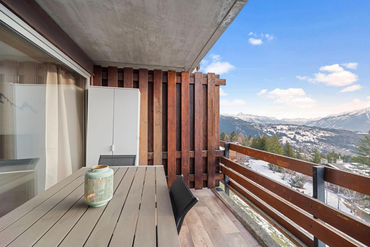 Chaleureux Studio A Anzere, Accessible A Ski, Proche De Tout ภายนอก รูปภาพ